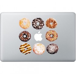 Donuts Macbook Sticker